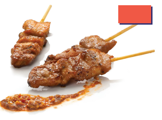 (Hormone Free) Hainanese Pork Satay (10 sticks)