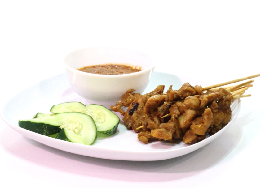 (Hormone Free) Hainanese Chicken Satay (10 sticks)